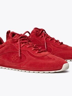Tory Burch Field Sneakers - Toucan Red